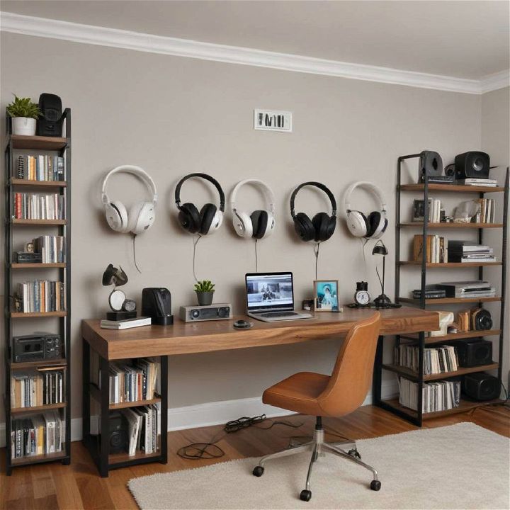 high quality headphones for music room