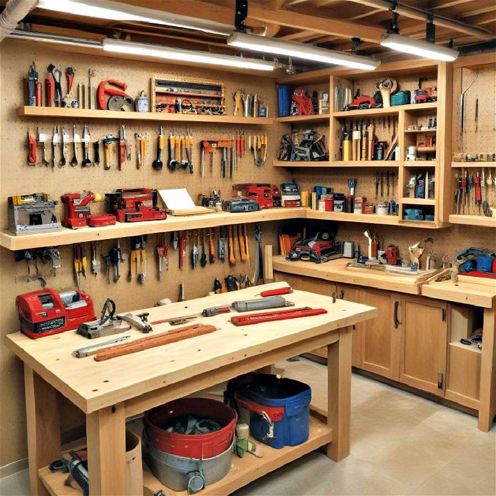 hobby workshop for woodworking