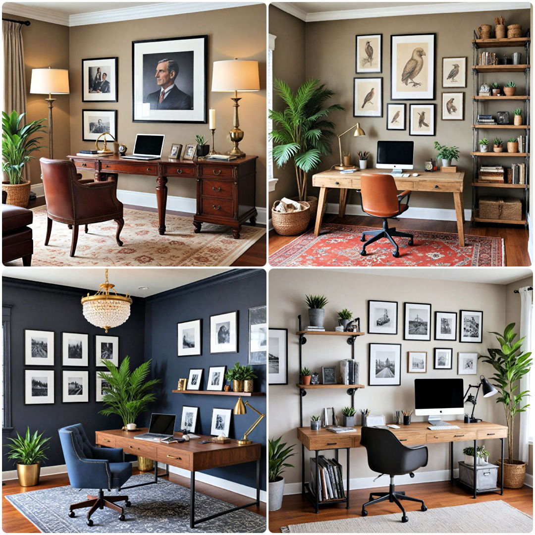 25 Home Office Ideas for Him To Get Inspired
