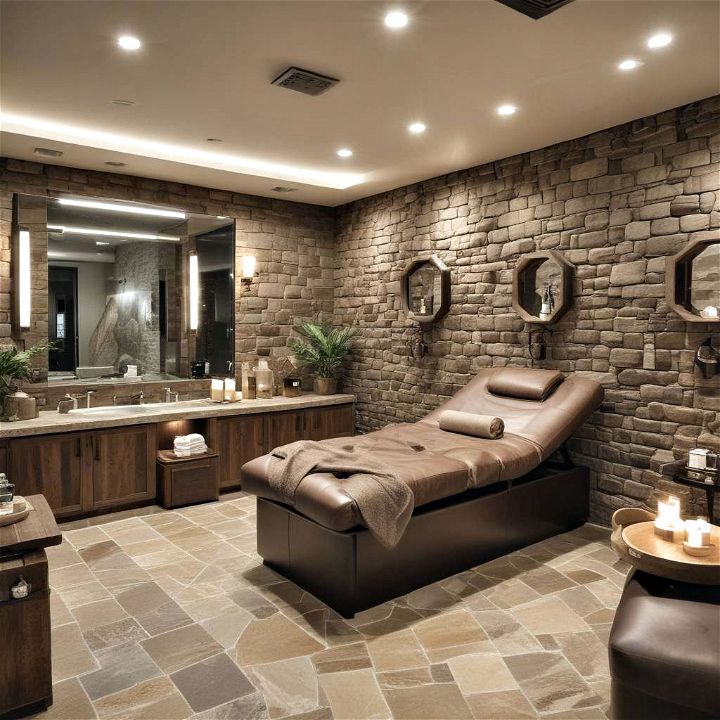 home spa for man cave