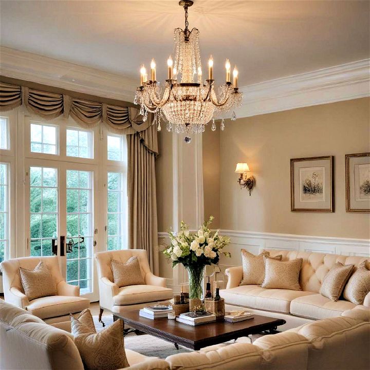 traditional chandeliers for living room