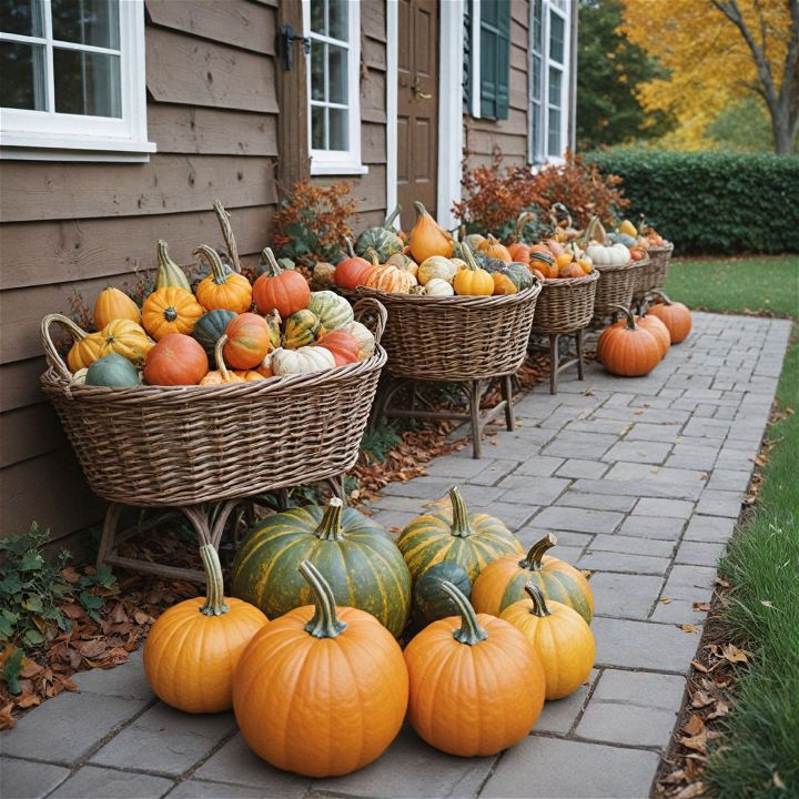 gourds and squash decoration