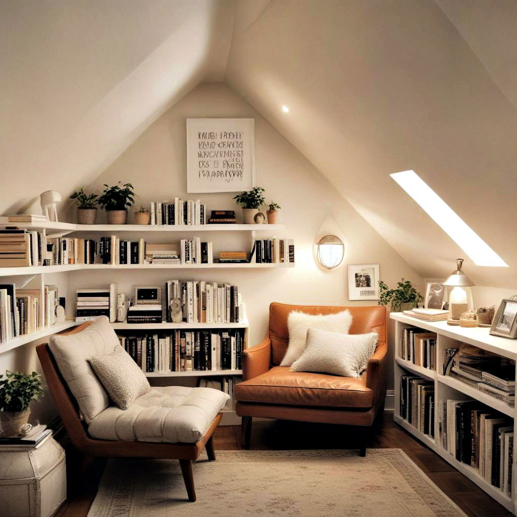 cozy reading nook for book lovers