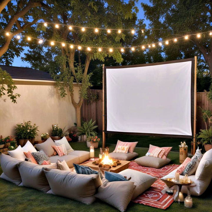 outdoor movie theater