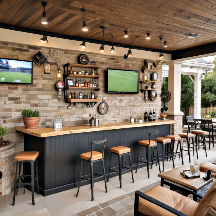 sports bar theme