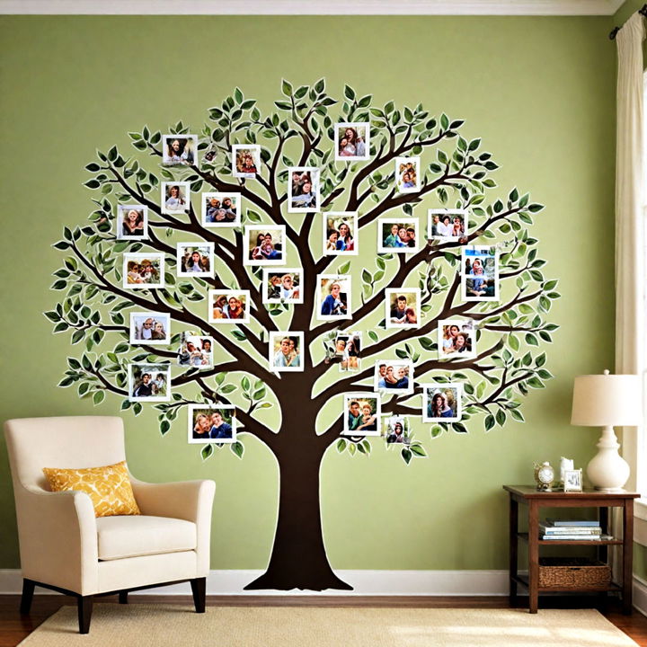 family tree wall decal idea