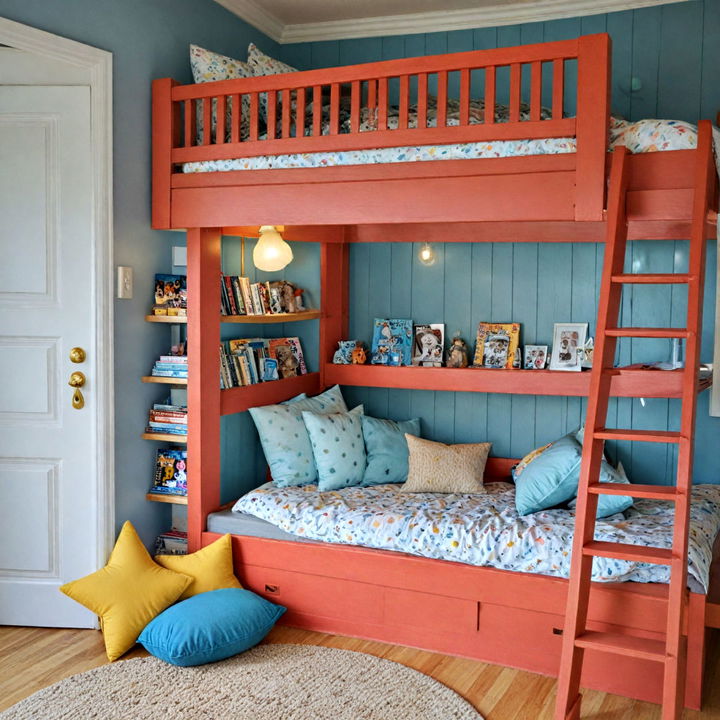 unique bunk bed nook