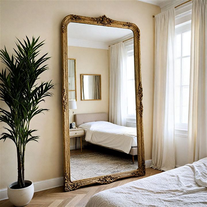 large floor mirror for bedroom