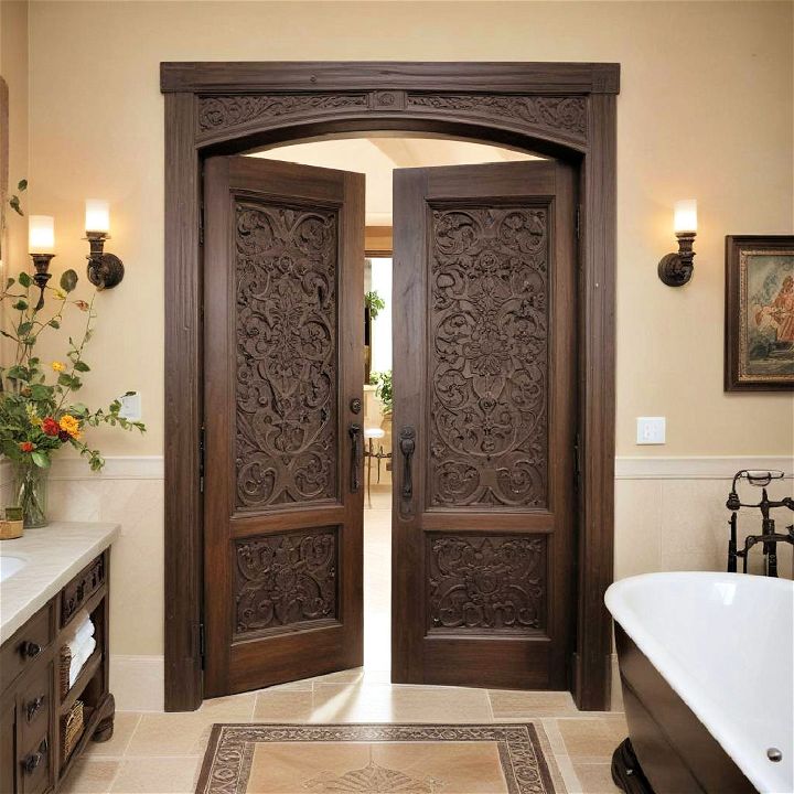 beautiful hacienda style doors