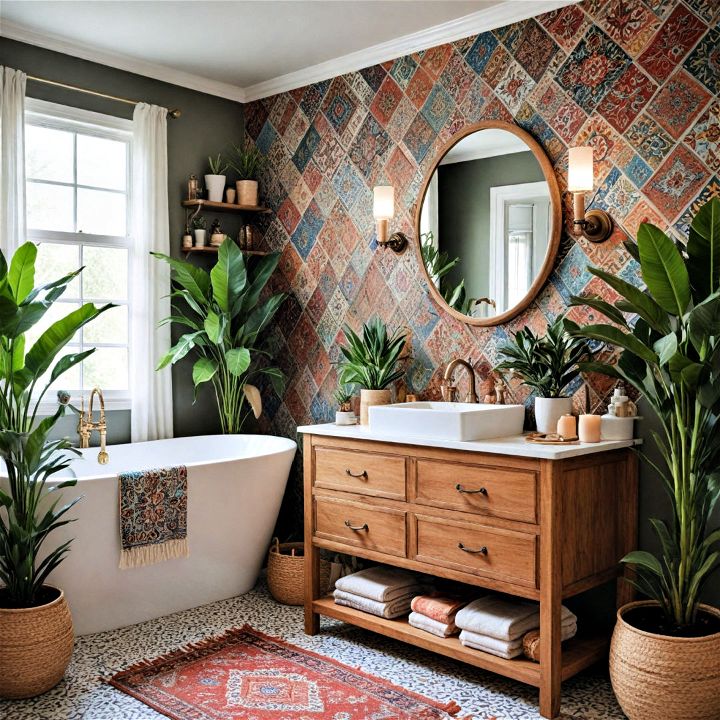 bohemian retreat with eclectic and free spirited decor