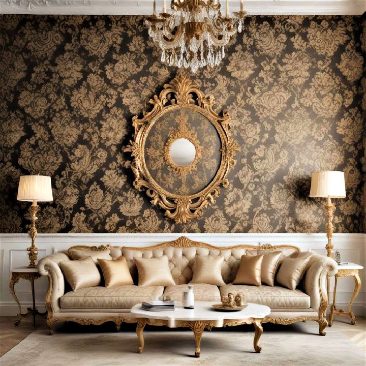 baroque elegance wall decoration