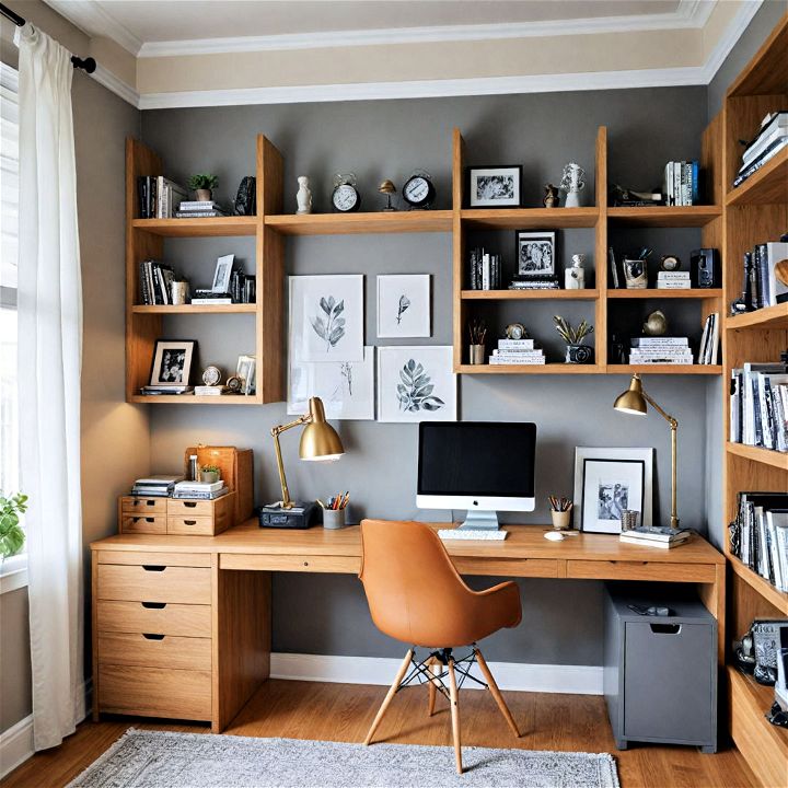 compact and efficient home office