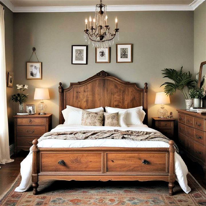 vintage furniture for bedroom