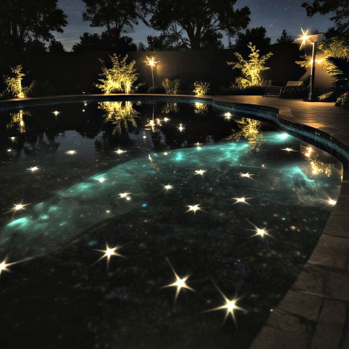 in pool fiber optic stars