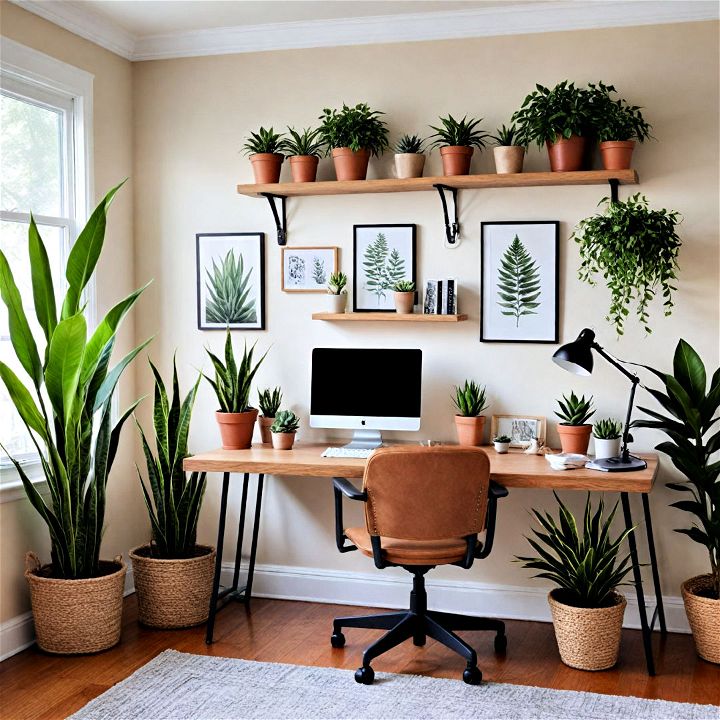indoor plant pots for home office