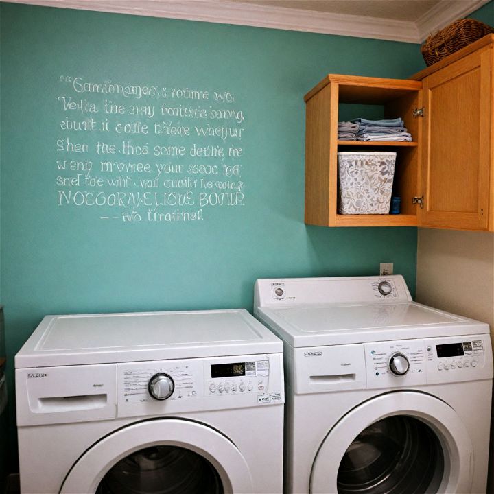 inspirational quotes for laundry room decor