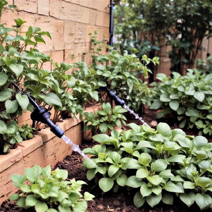 install drip irrigation