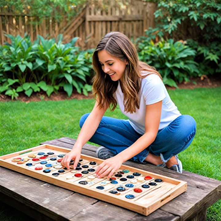 interactive game for backyard movie nights