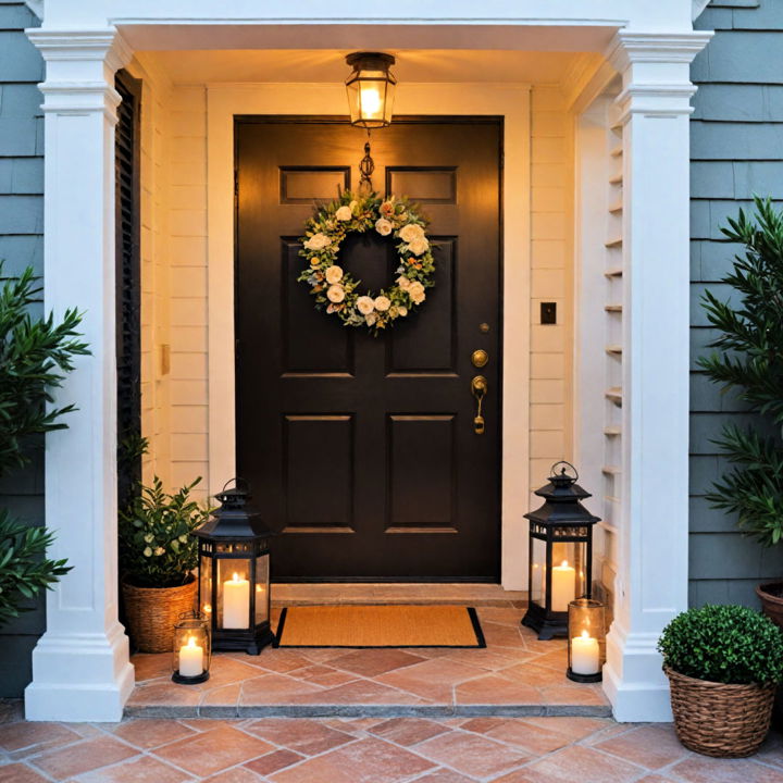 inviting entryway glow