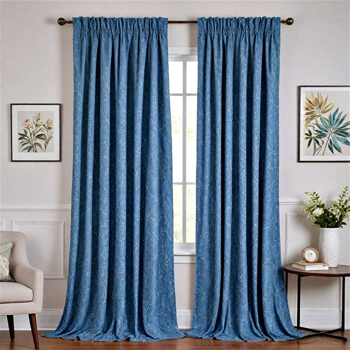jacquard curtains for living room