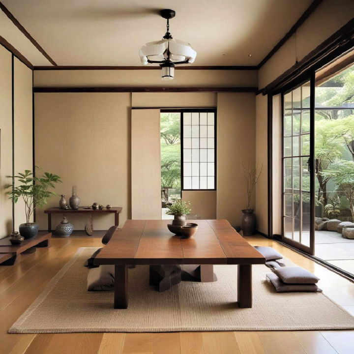 japanese style dining rooms