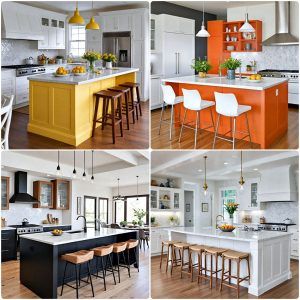 kitchen island color ideas