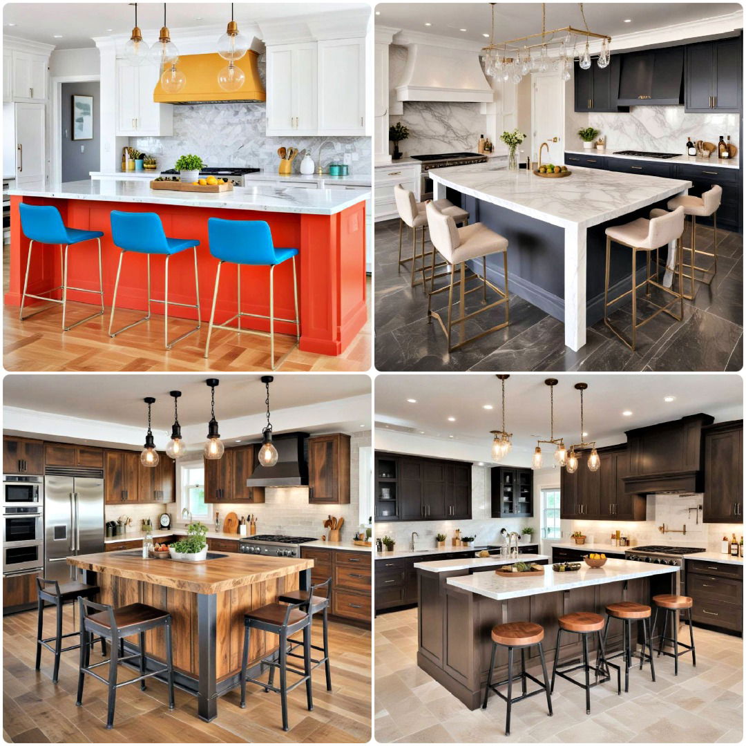 kitchen island ideas with seating