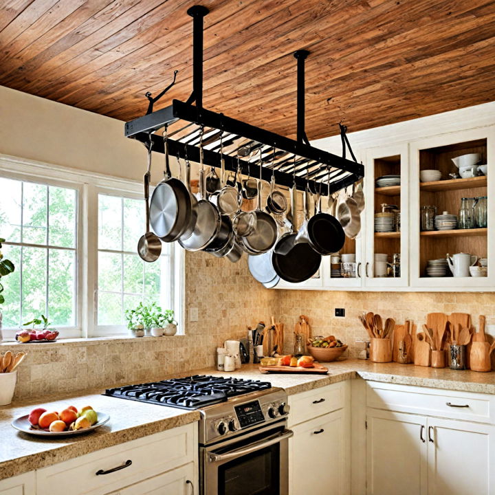 kitchen pot rack