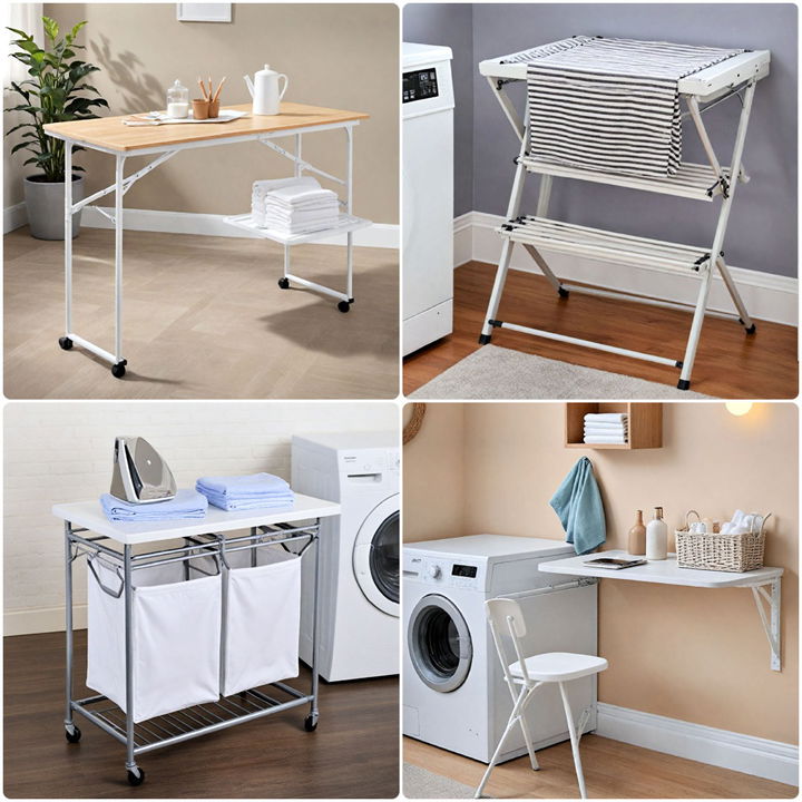 laundry room folding table ideas