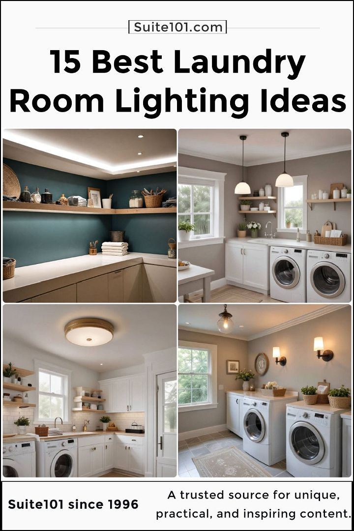 laundry room lighting ideas to copy