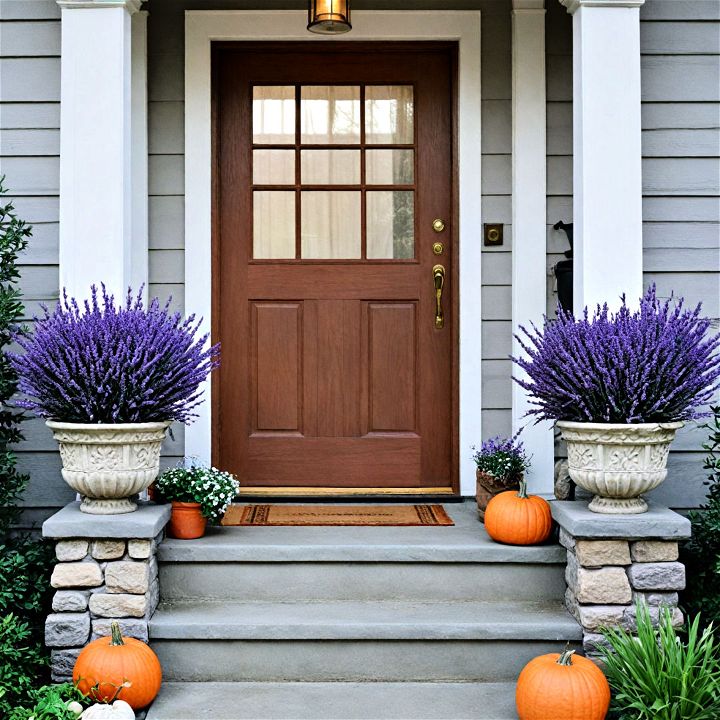 lavender plant for front door