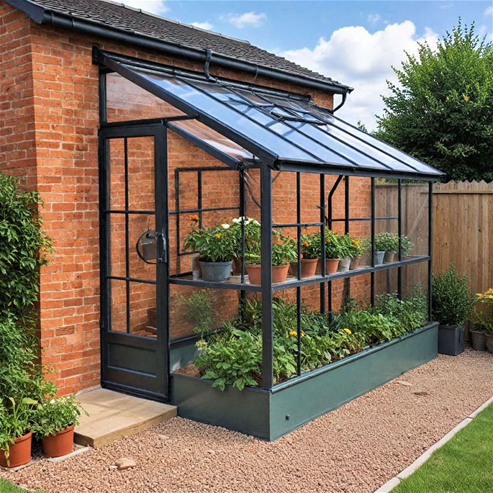 lean to greenhouse for a limited space