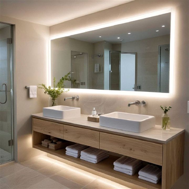 led strip lights for bathroom