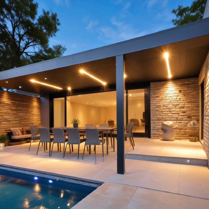 led strip lights for covered patio