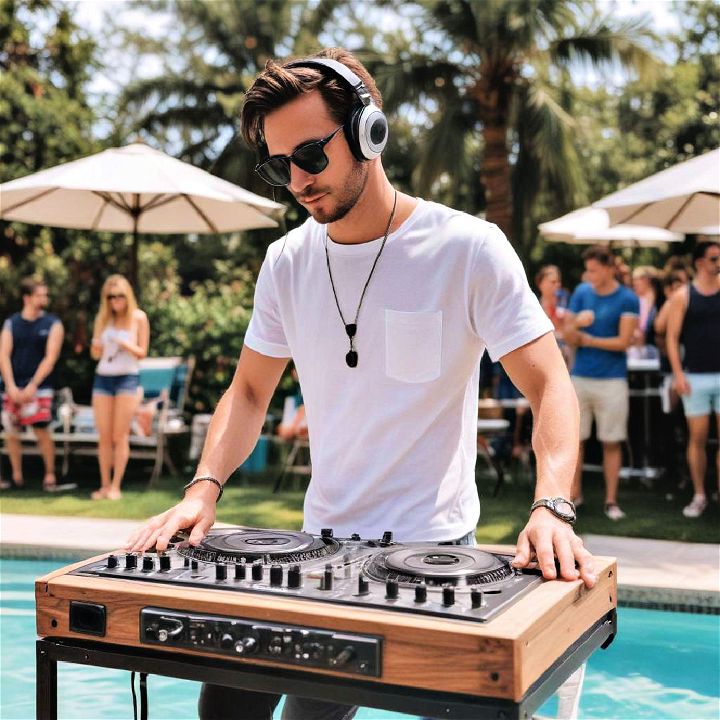 live dj for pool party