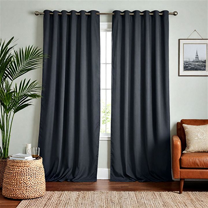living room blackout curtains