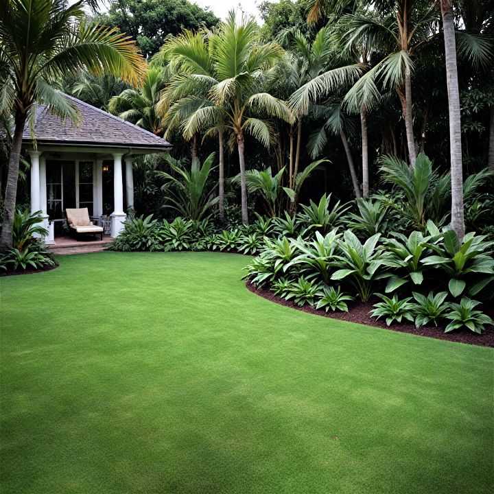 low maintenance lush green lawns