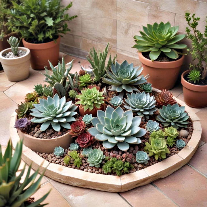 low maintenance succulent sanctuary