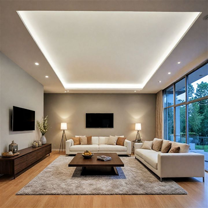 luminous ceiling for welcoming atmosphere
