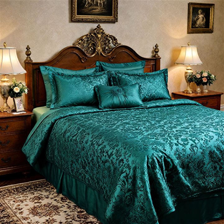 luxurious and classical damask bedding
