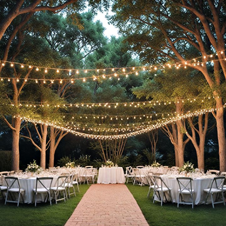 magical backyard wedding venue