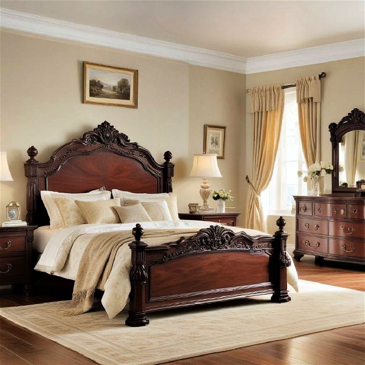 mahogany furniture to exude timeless elegance