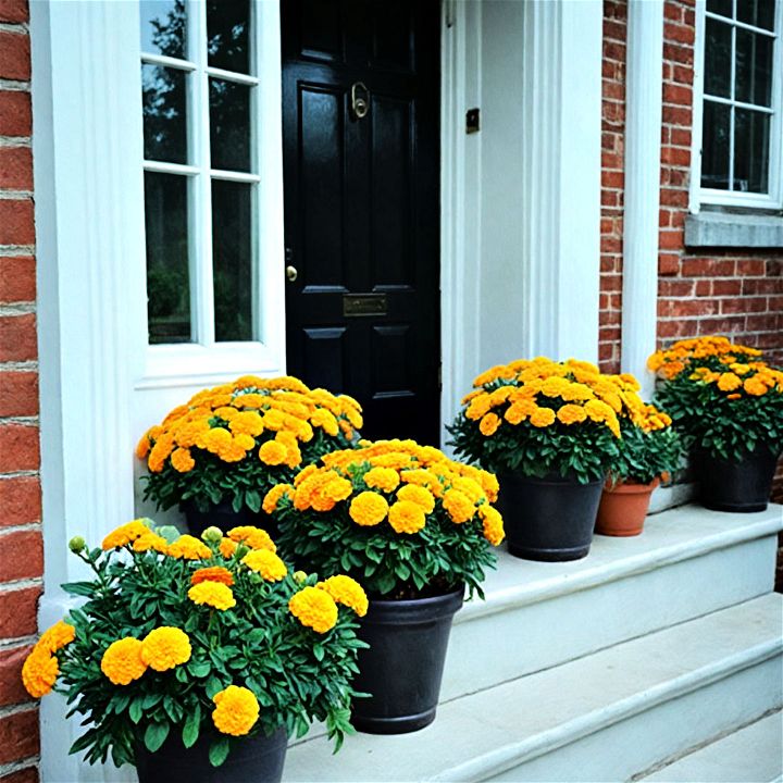 marigolds front door plant
