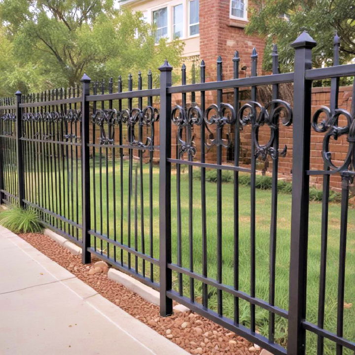 metal fence for robust protection