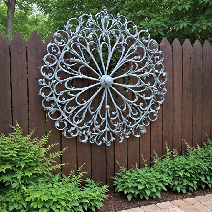 metal garden art
