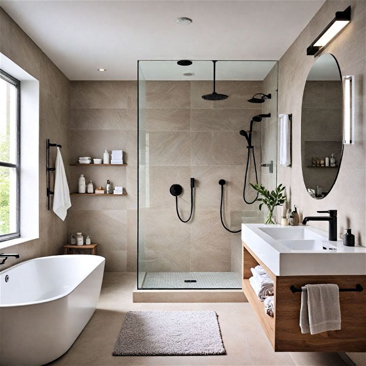 minimalist and sleek bathroom fixtures
