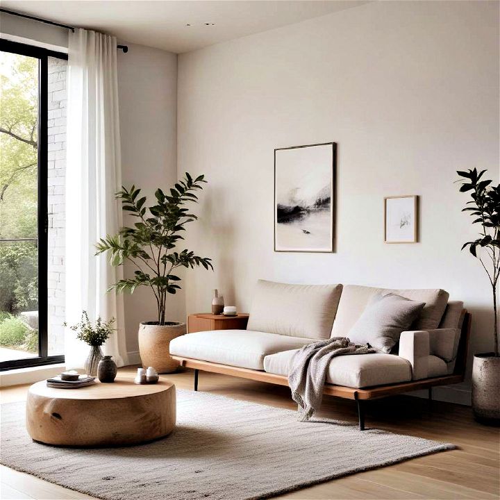 minimalist furniture zen room