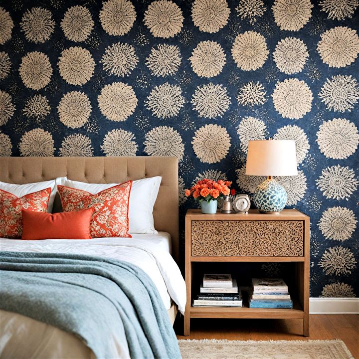 mix and match pattern bedroom