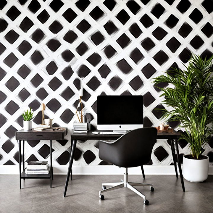 modern black and white wallpaper