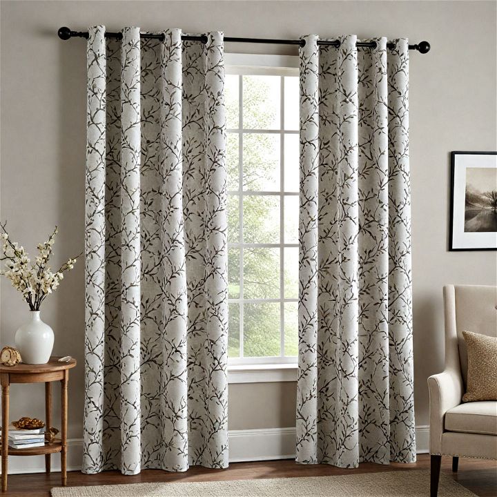 modern grommet curtains